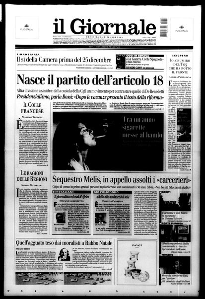 Il giornale : quotidiano del mattino